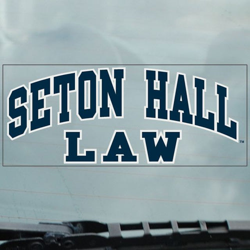 Seton Hall Law School Cling Decal