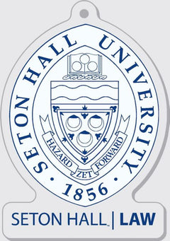 Seton Hall Law School 3 in. x 4in. Ornament