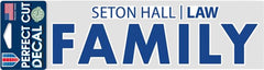 Seton Hall Law School 3x10 Family Decal