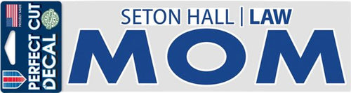 Seton Hall Law School 3'' x 10'' Mom Decal