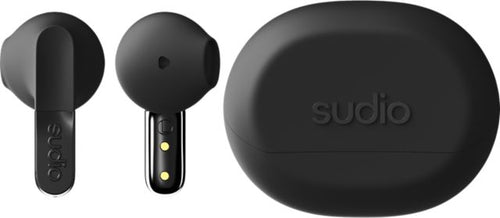 Sudio N3 True Wireless Earbuds, Black - ONLINE ONLY