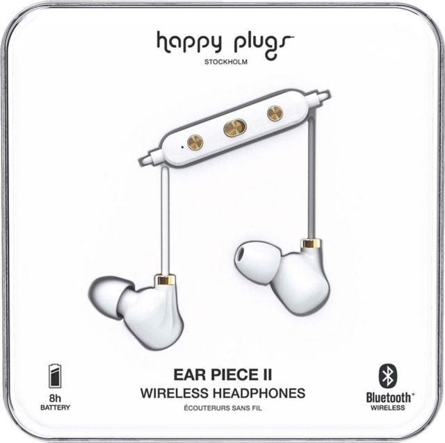Happy Plugs Wireless II BT- White - ONLINE ONLY