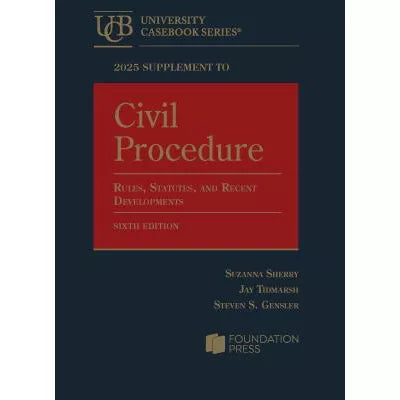 2025 Supplement to Civil Procedure