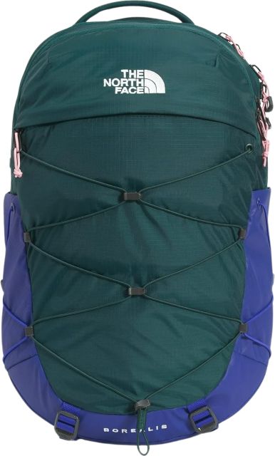 BKPK W BOREALIS POND GRN/BLUE